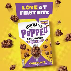 Jordans Popped Oat Crunch Chocolate Breakfast Cereal 425g - gallery image 3