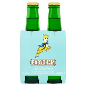 Babycham 4 x 200ml Refreshing Sparkling Perry
