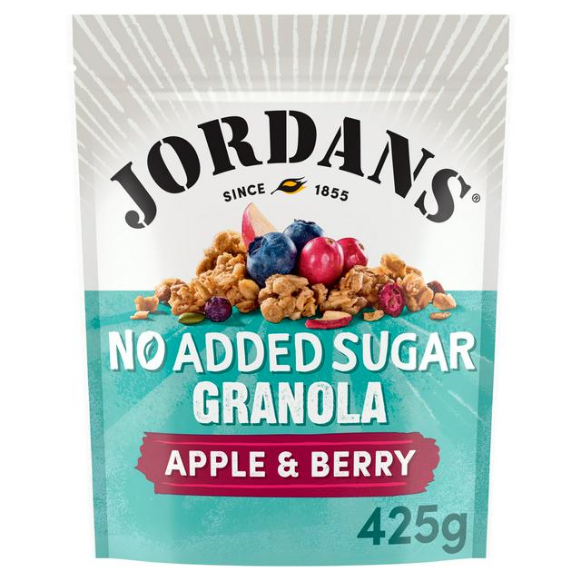 Jordans No Added Sugar Apple & Berry Granola Breakfast Cereal 425g