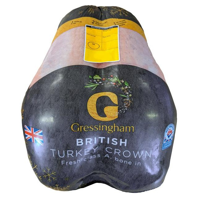 Gressingham Fresh Turkey Crown 1-3.5kg - gallery image 1