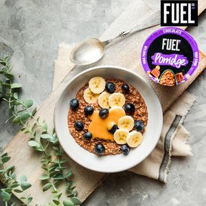 FUEL 10K High Protein Chocolate Porridge Oat Cereal Pot 70g - gallery image 3