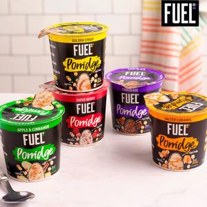FUEL 10K High Protein Chocolate Porridge Oat Cereal Pot 70g - gallery image 4