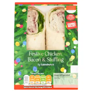 Sainsbury's Festive Chicken, Bacon & Stuffing