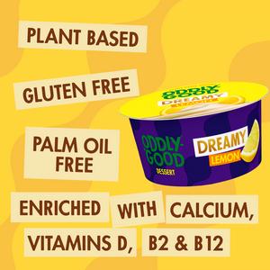 Oddlygood Dreamy Lemon Plant Based Gluten Free Dessert 130g - gallery image 2