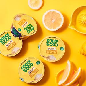 Oddlygood Dreamy Lemon Plant Based Gluten Free Dessert 130g - gallery image 3