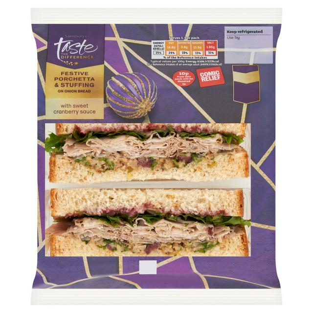 Sainsbury's Festive Porchetta Grab Bag, Taste the Difference - gallery image 1