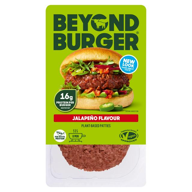 Beyond Meat Burger Jalapeno Flavour Plant Based Patties 2x100g