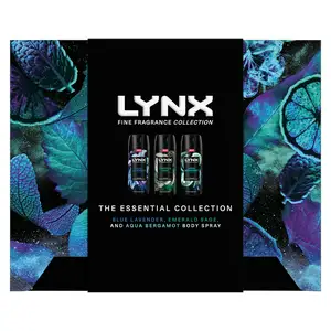 Multi Branded Lynx Gift Set Essential Fine Fragrance Collection Piece x3