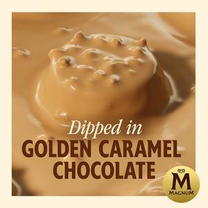 Magnum 12 x 17ml Bonbon Gold Caramel Billionaire Ice Cream Frozen Snack - gallery image 6