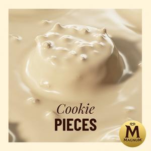 Magnum 12 x 17ml Bonbon White Chocolate & Cookies Ice Cream Frozen Snack - gallery image 3