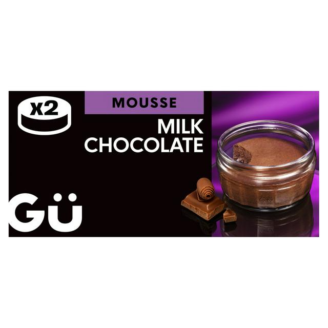 Gü Milk Chocolate Mousse Dessert 2 x 52g