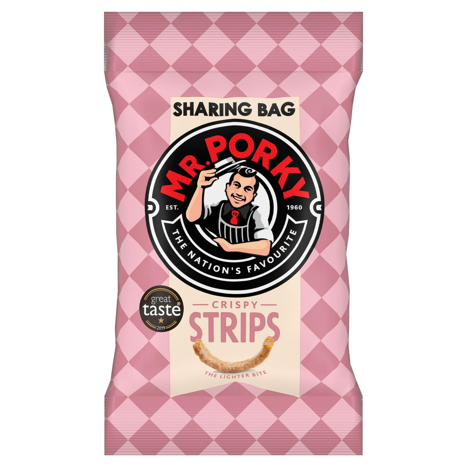 Mr. Porky Sharing Bag Crispy Strips 55g