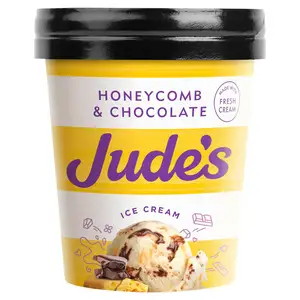 Jude's Honeycomb & Chocolate Ice Cream 460ml