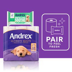 Andrex Ultimate Quilts Toilet Tissue Standard Rolls x16 - gallery image 3