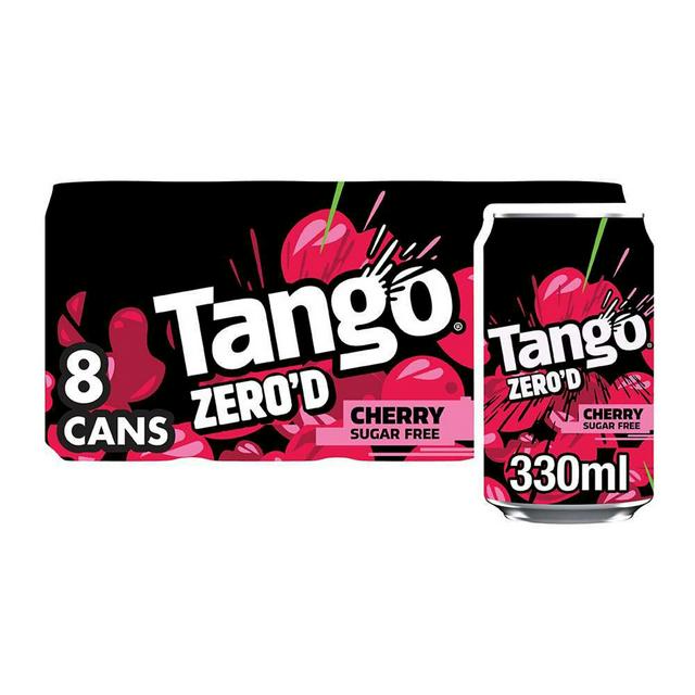 Tango Cherry Sugar Free Cans 8x330ml | Sainsbury's