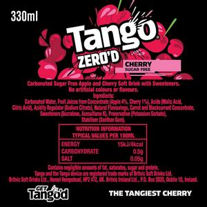 Tango Cherry Sugar Free Cans 8x330ml - gallery image 2