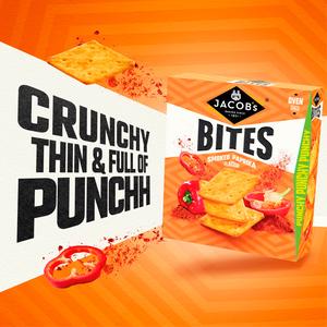 Jacob's Smoked Paprika Flavour Bites 125g - gallery image 2