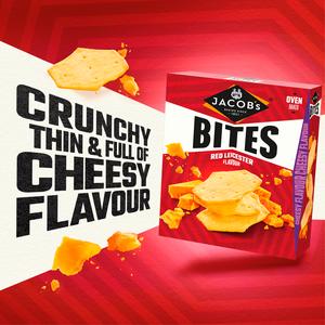 Jacob's Red Leicester Flavour Bites 125g - gallery image 2