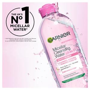Garnier Micellar Water Facial Cleanser for Sensitive Skin 200ml - gallery image 2