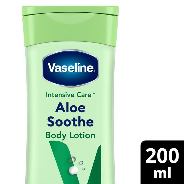 Vaseline Intensive Care Aloe Soothe Body Lotion Hydrates & Refreshes Dry Skin 200ml - gallery image 1