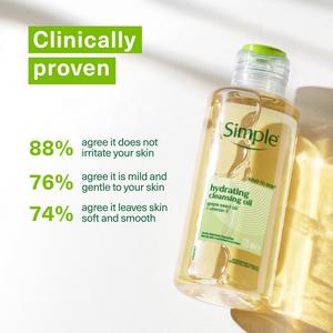 Simple Kind to Skin Cleansing Oil Hydrating 125ml - gallery image 3
