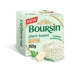 Boursin Garlic & Herbs Vegan Alternative to Cheese 150g