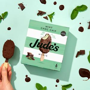 Jude's Mint Choc Chip Minis 6 x 50ml - gallery image 3