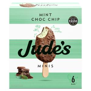 Jude's Mint Choc Chip Minis 6 x 50ml