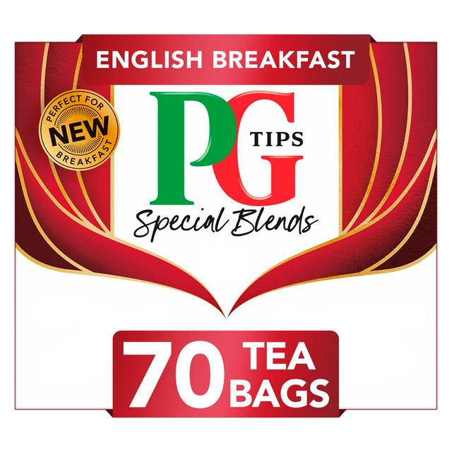 PG Tips English Breakfast Speciality Tea 70 Tea Bags 175g