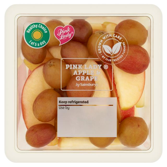 Sainsburys Sainsbury's Pink Lady Apple & Grape 240g