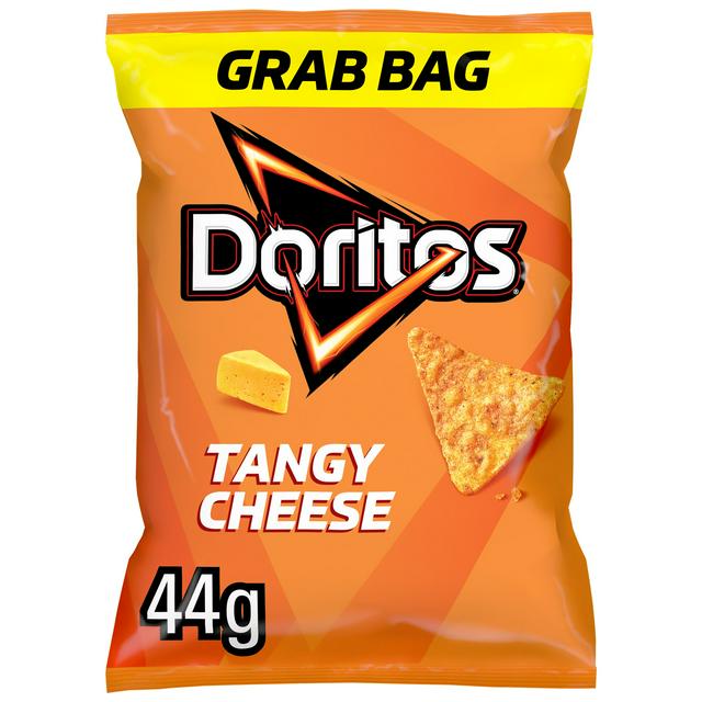Doritos 44g Tangy Cheese Crisps Grab Bag Tortilla Chips - gallery image 1