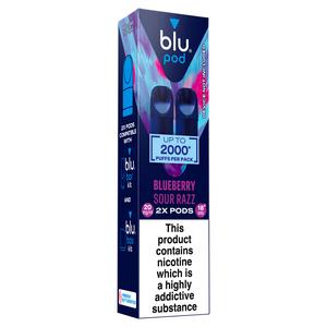 blu Bar Pod Blueberry Sour Razz Vape Pods 20mg/ml - gallery image 2
