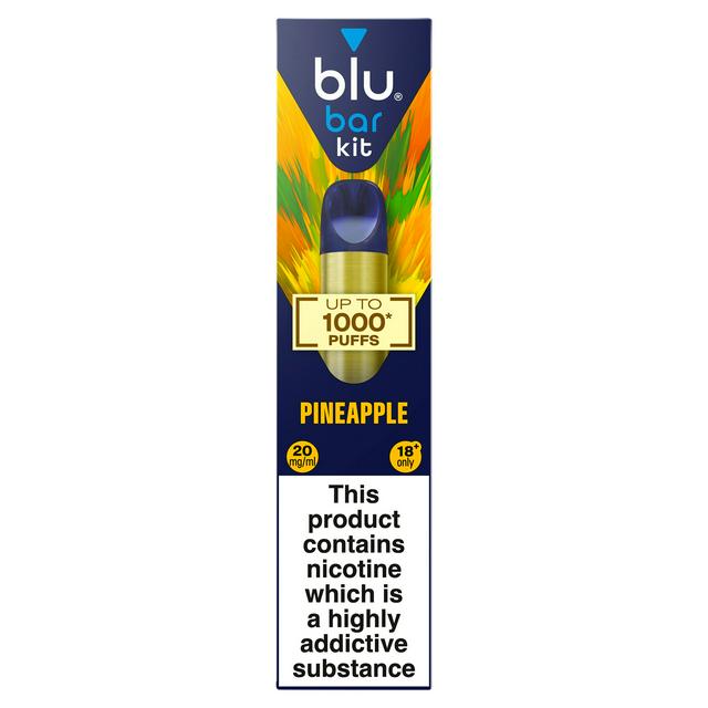 blu Bar Pod kit Pineapple Vape Device 20mg/ml - gallery image 1