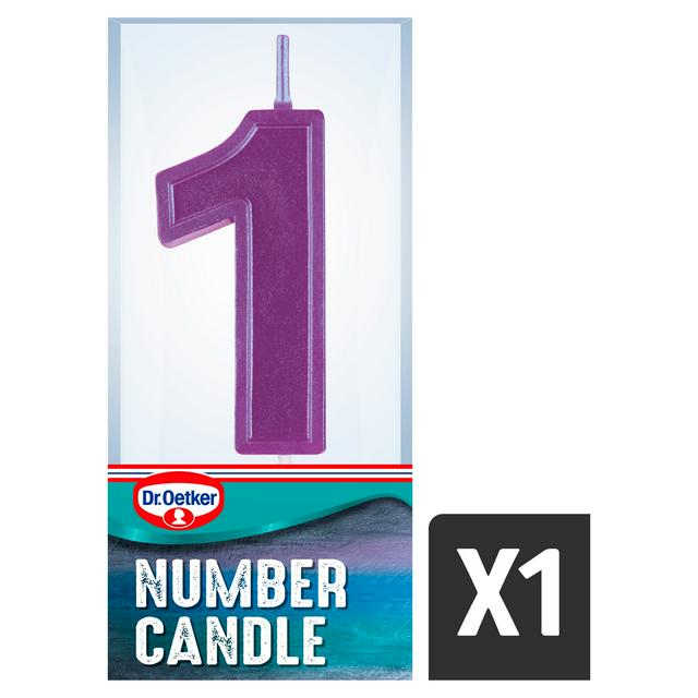 Dr Oetker Dr. Oetker Number 1 Candle