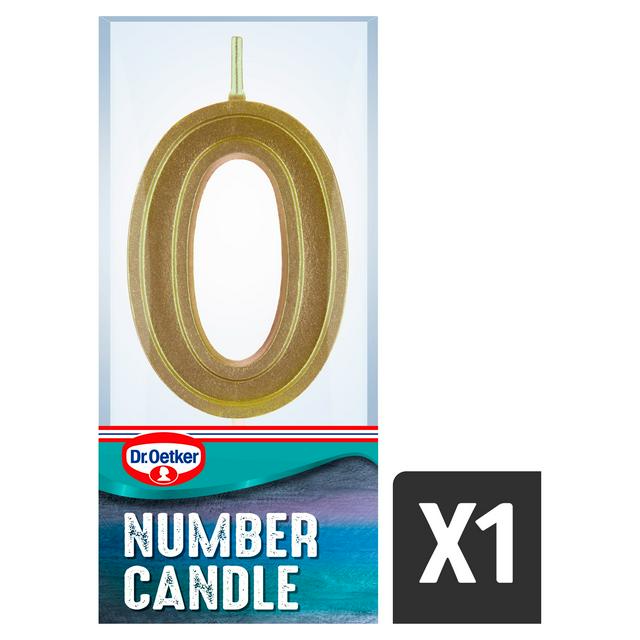 Dr Oetker Dr. Oetker Number 0 Candle