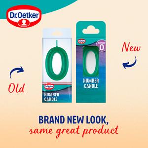 Dr. Oetker Number 0 Candle - gallery image 2