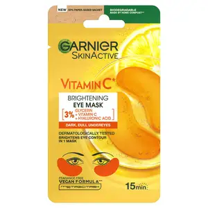 Garnier Brightening Eye Mask with Vitamin C For Dark & Dull Under Eyes 5g