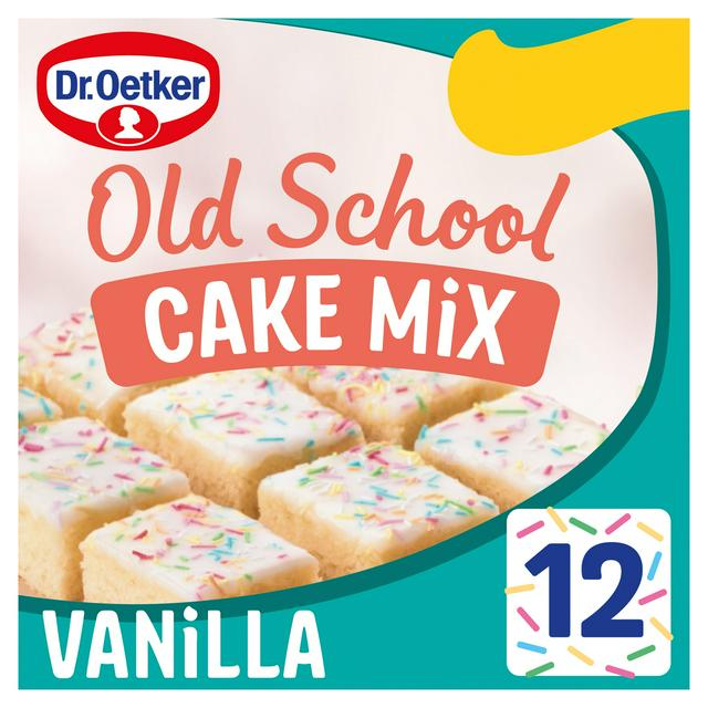 Dr. Oetker Old School Cake Mix Vanilla 436g - gallery image 1