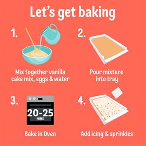 Dr. Oetker Old School Cake Mix Vanilla 436g - gallery image 4