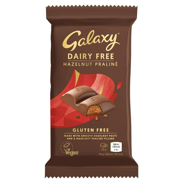 Galaxy Dairy Free Chocolate Praline 100g - gallery image 1