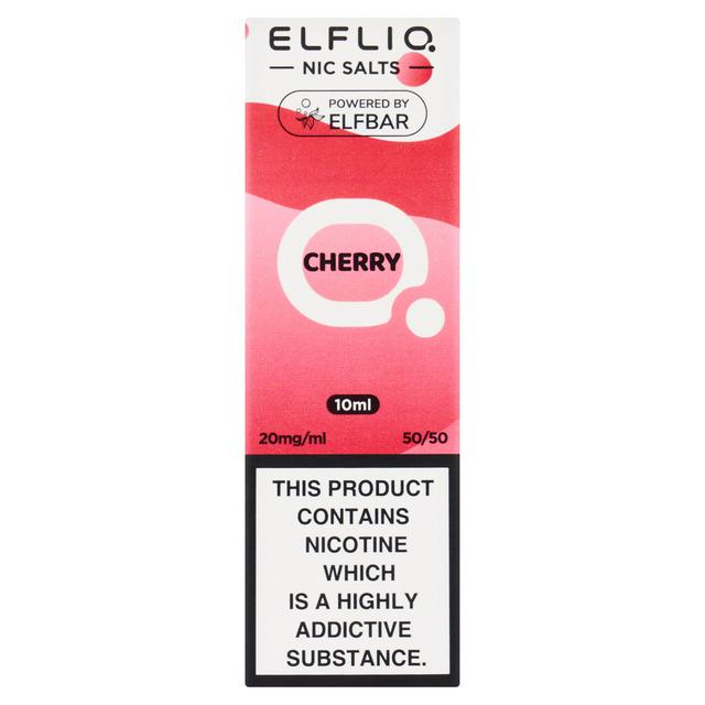Elfliq Vape Liquid Refill Salts Cherry 20mg
