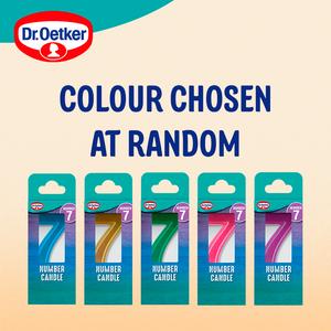 Dr. Oetker Number 7 Candle - gallery image 3