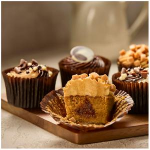 Sainsbury's 24 Piece Chocolate & Caramel Cupcake Selection, Taste the Difference - gallery image 2