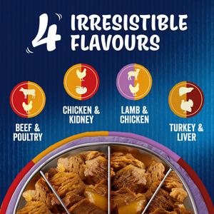 Felix Doubly Delicious Countryside Selection Wet Cat Food 40 x 85g - gallery image 2