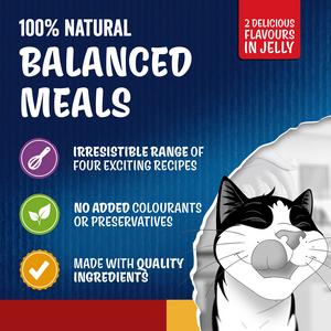 Felix Doubly Delicious Countryside Selection Wet Cat Food 40 x 85g - gallery image 3