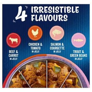 Felix As Good As it Looks Favourites with Veg Wet Cat Food 12 x 85g - gallery image 2