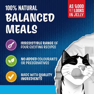 Felix As Good As it Looks Senior 7+ Fish in Jelly Wet Cat Food 12 x 85g - gallery image 3