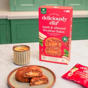 Deliciously Ella 3 x 50g  Apple & Almond On the Go Multipack Breakfast Bakes - gallery image 5