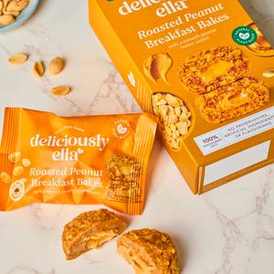 Deliciously Ella 3 x 50g Peanut Butter On the Go Multipack Breakfast Bakes - gallery image 3