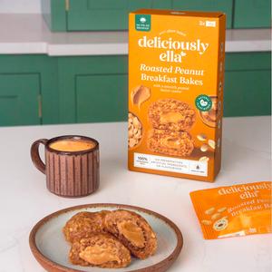 Deliciously Ella 3 x 50g Peanut Butter On the Go Multipack Breakfast Bakes - gallery image 5